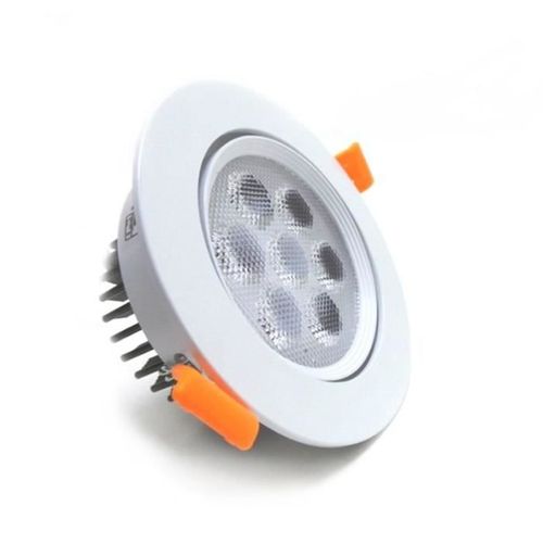 SILAMP Ronde Led Verstelbare Inbouwspot 7w 80° - Neutraal Wit 4000k - 5500k