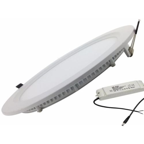 SILAMP Extra Platte Ronde Led Spot 24w Wit Neutraal Wit 4000k 5500k