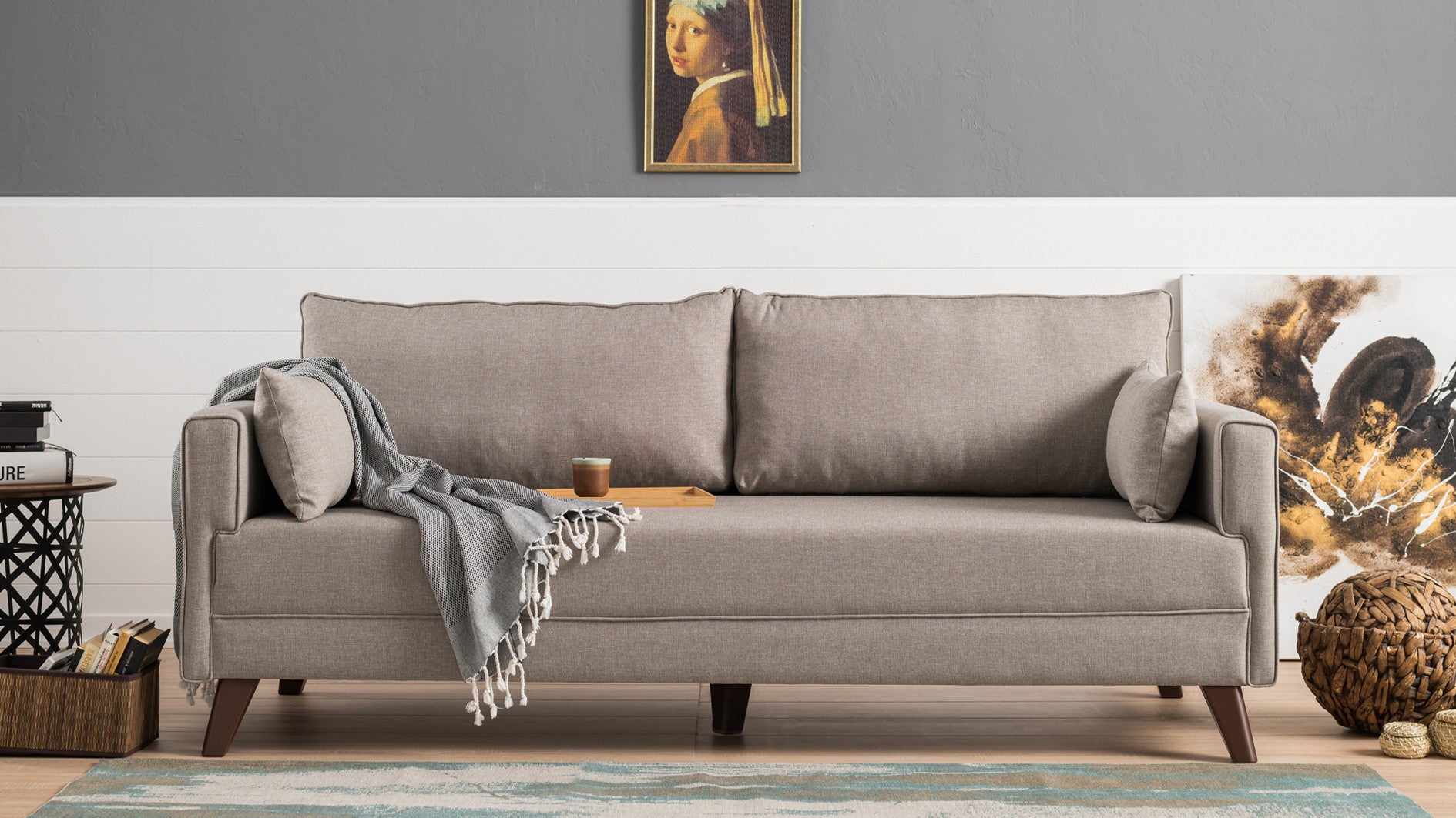 Atelier Del Sofa 3-zitsslaapbank Ise | 