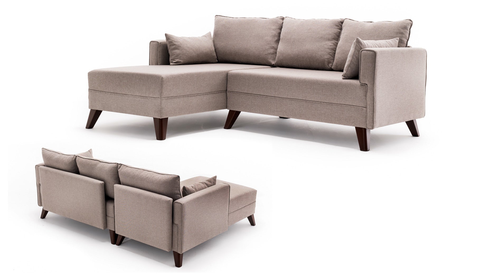 Atelier Del Sofa Hoekslaapbank Bella links | 