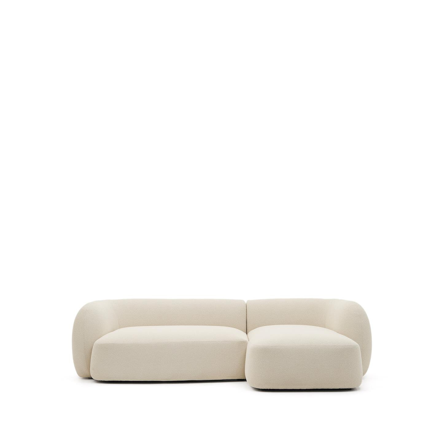 Kave Home 3-zits Loungebank Martina Structuurstof - Beige