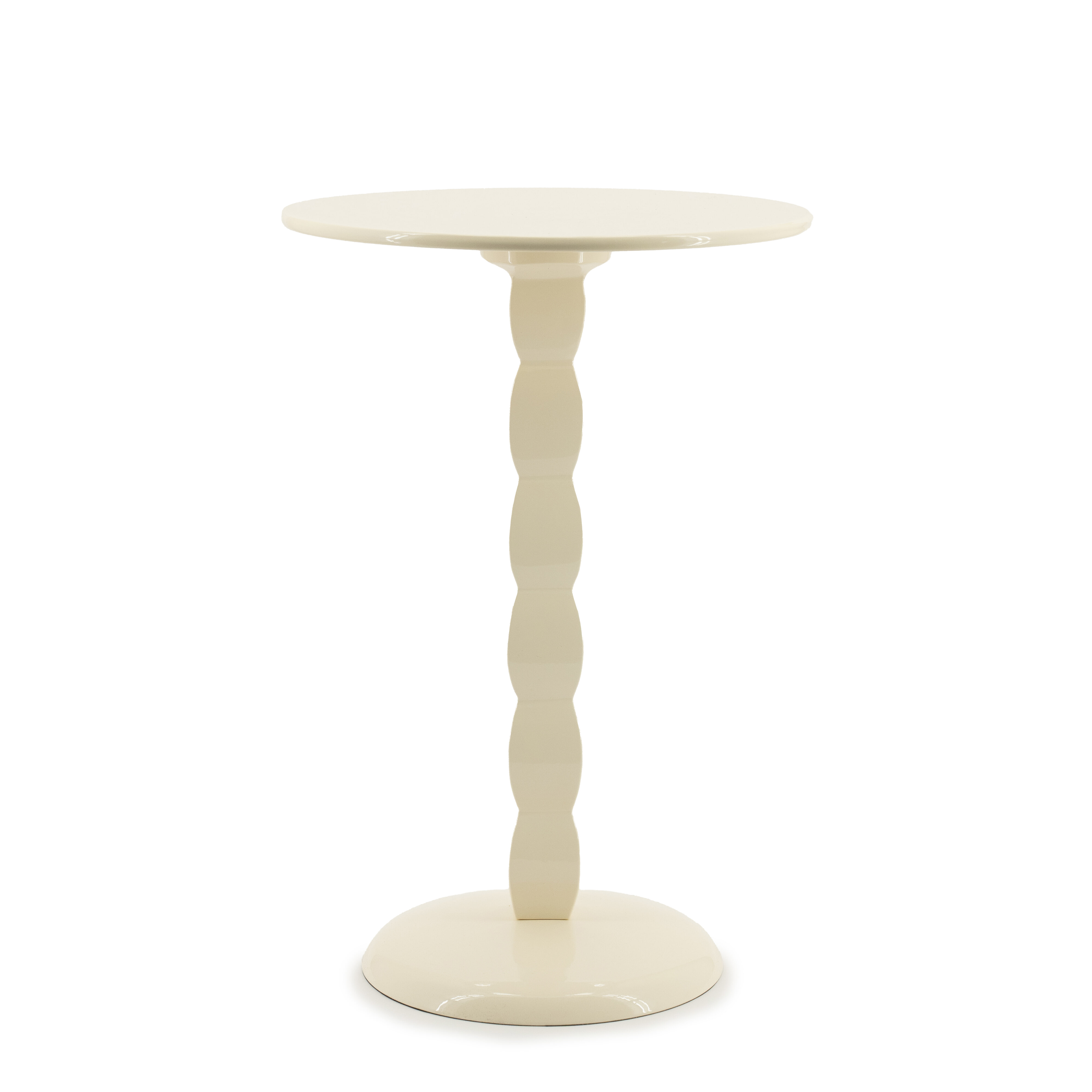 By-Boo Ronde Bijzettafel Prinz 37cm - Beige