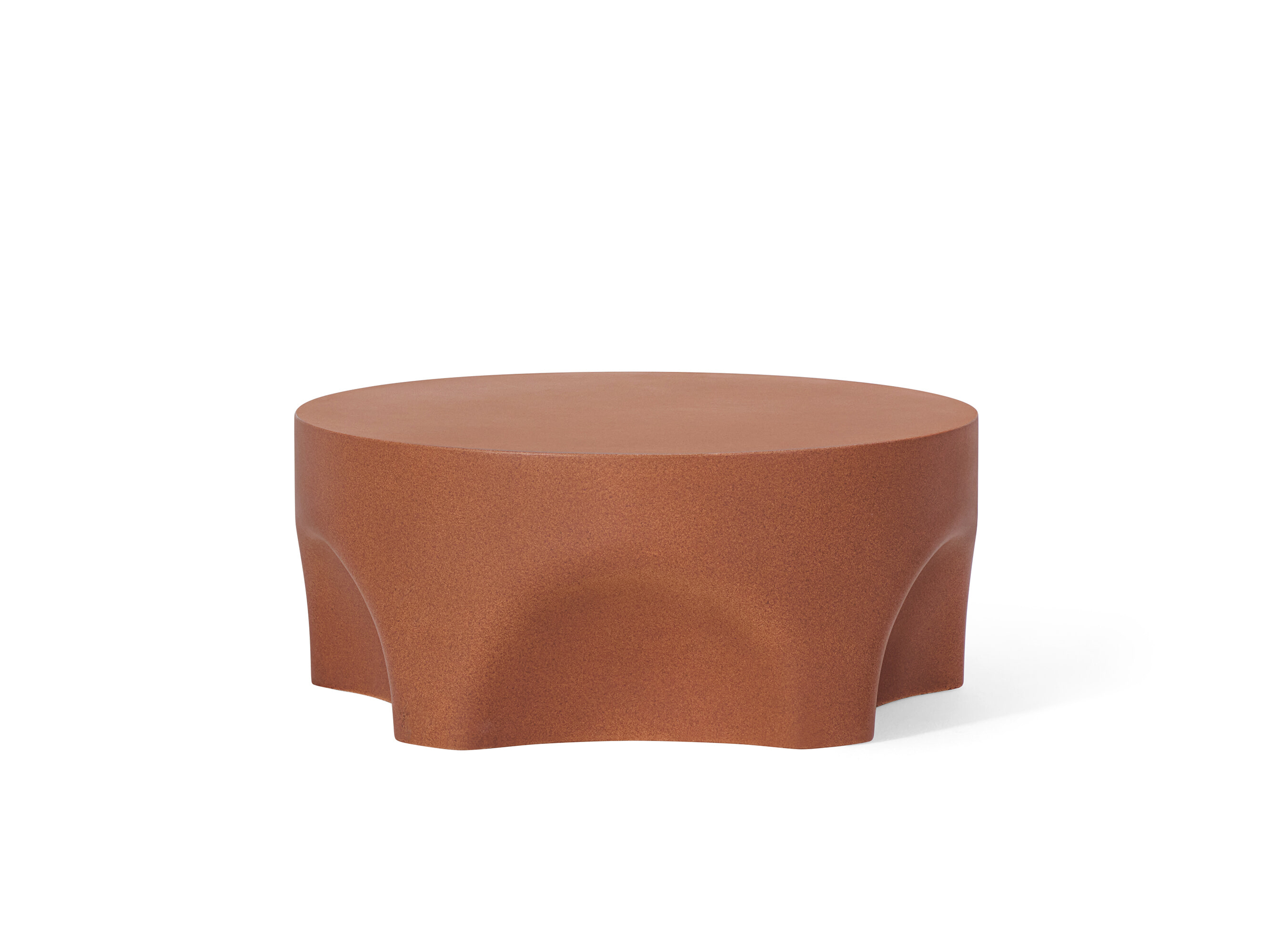 Echo Echo Ronde Salontafel Kamo Terracotta, 70cm - Bruin