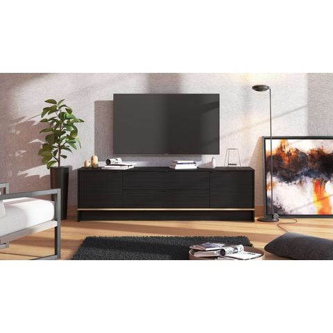 INOSIGN Tv-meubel Lille Lowboard, Breite 182,5 cm, TV-Schrank, TV-Ständer, viel Stauraum