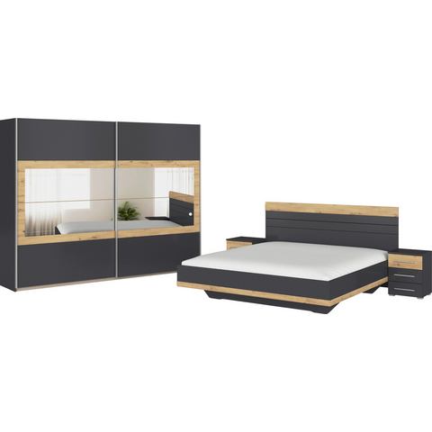 Rauch Slaapkamerserie Tarragona Kast in 3 breedtes, bed in 2 breedtes, 2 nachttafels MADE IN GERMANY (set)