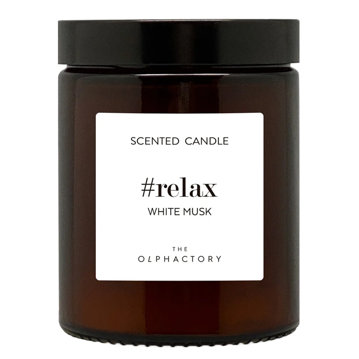 The Olphactory  Geurkaars Relax White Musk 135 gr