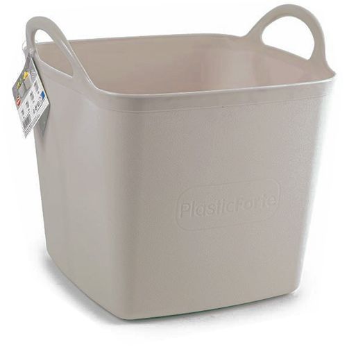 PlasticForte Kuip/emmer/wasmand - Flexibel - Beige - 43 Liter