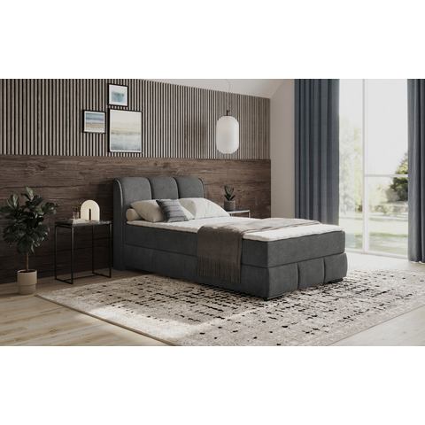 INOSIGN Boxspring Bethany met bedkist, incl. matras Topmatras en sierkussen, in verschillende hardheden beschikbaar