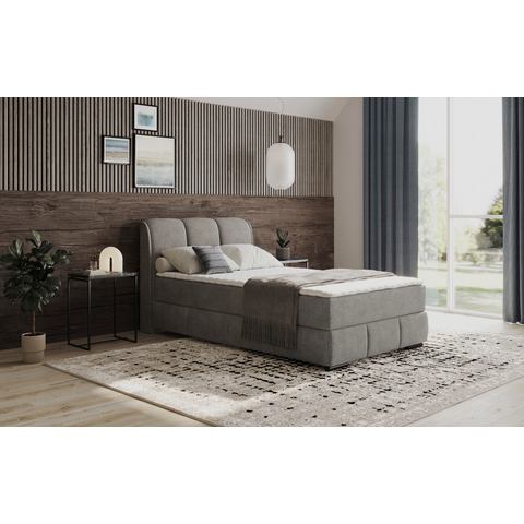 INOSIGN Boxspring Bethany met bedkist, incl. matras Topmatras en sierkussen, in verschillende hardheden beschikbaar