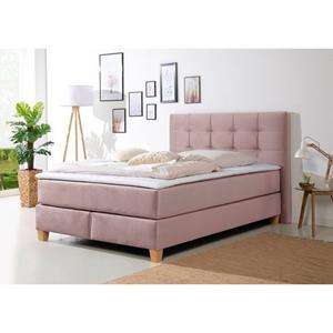 Home affaire Boxspring Moulay incl. topmatras, in 3 hardheden, tfk ook in hardheid 4