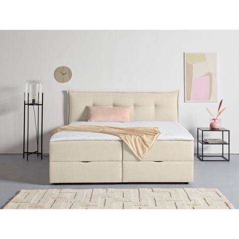 Andas Boxspring Lichtgewicht inclusief bedkist & topmatras, in 4 breedten en 2 hardheden