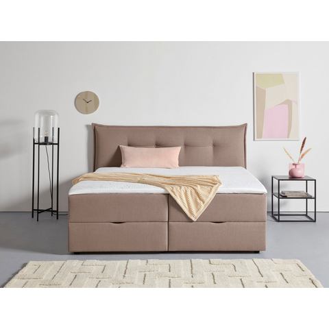 Andas Boxspring Lichtgewicht inclusief bedkist & topmatras, in 4 breedten en 2 hardheden