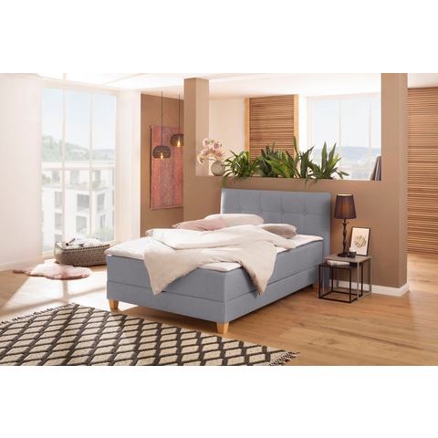 Home affaire Boxspring Lonrai in h2, h3 & h4 en xxl - overlengte 220 cm beschikbaar, incl. topper