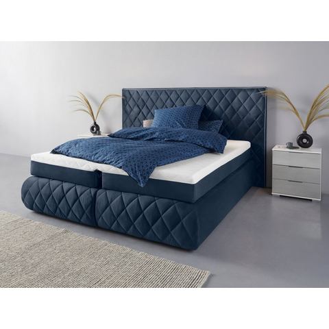 Places of Style Boxspring Alaric naar keuze met en zonder stralen, topmatras pocketvering