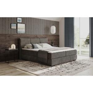 INOSIGN Boxspring Brewdley met bedkist, incl. matras Topmatras en sierkussen, in verschillende hardheden beschikbaar