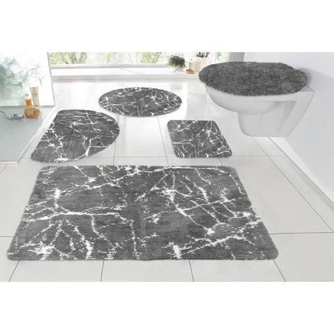 Leonique Badmat Marble Badmat, marmer-design, ook als 3-delige badmatten set