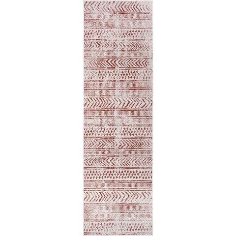 NORTHRUGS Vloerkleed BIRI tweezijdig te gebruiken kleed In- & outdoor, weerbestendig, balkon, tuin, woonkamer, waterbestendig, boho