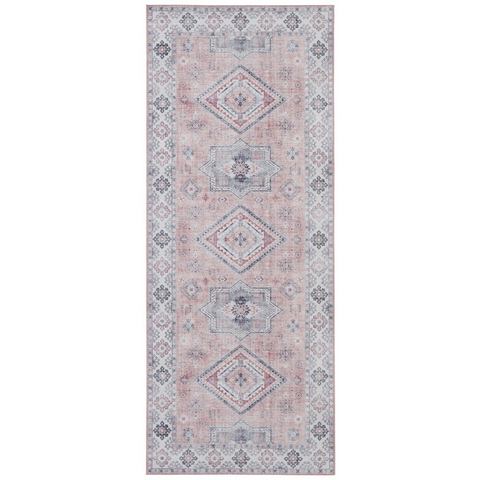 NORTHRUGS NOURISTAN Vloerkleed Gratia Oriëntaals, vintage, plat geweven vloerkleed, woonkamer, slaapkamer