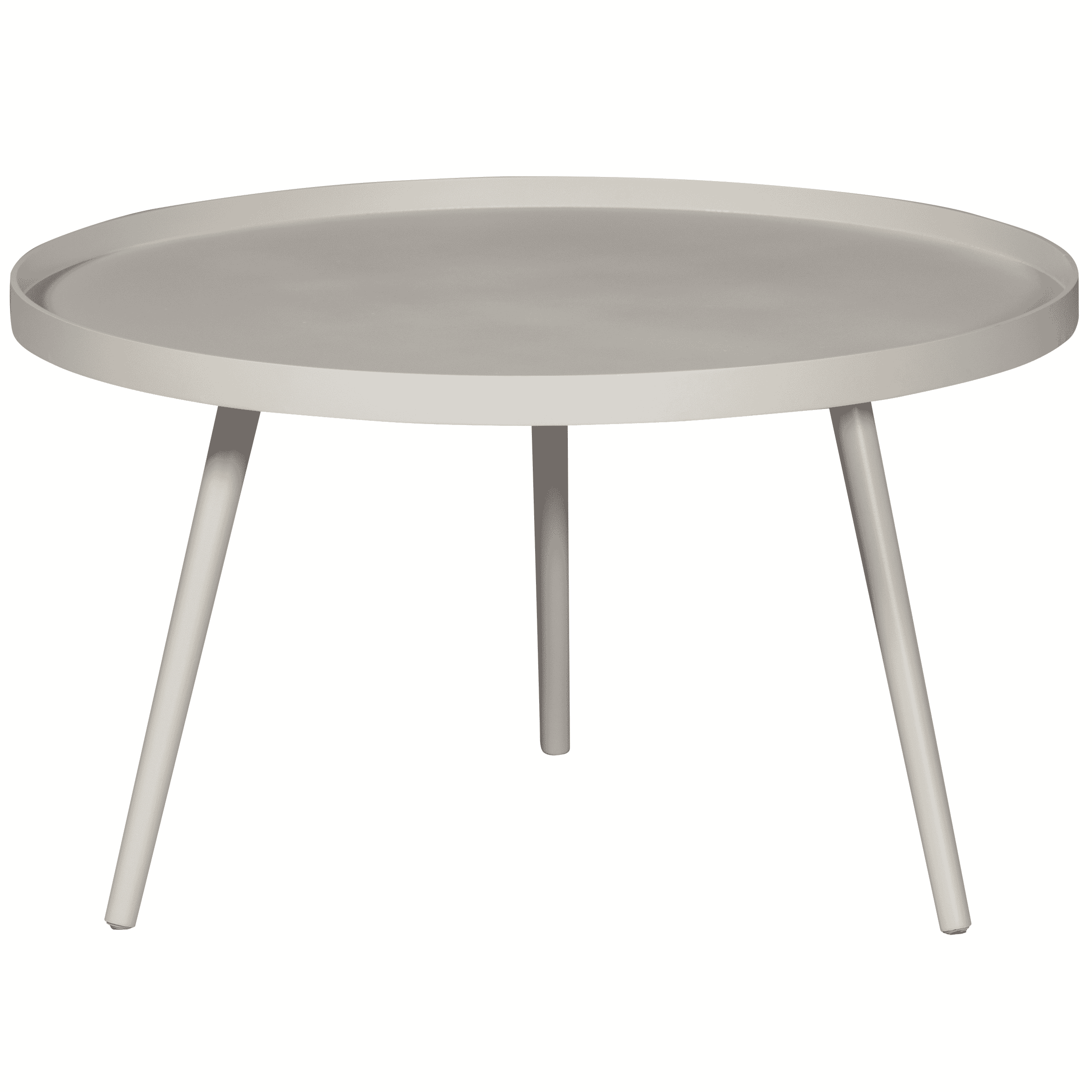 WOOOD Ronde Bijzettafel Mesa Ø78cm - Zand