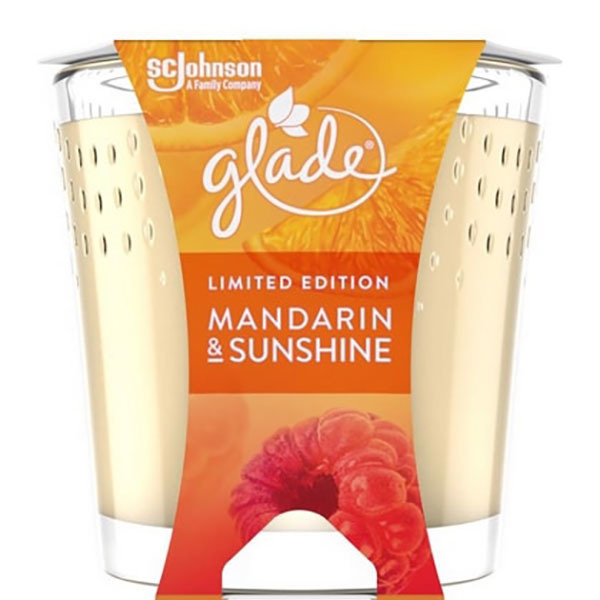 Glade Geurkaars mandarine sunshine 129 Gram