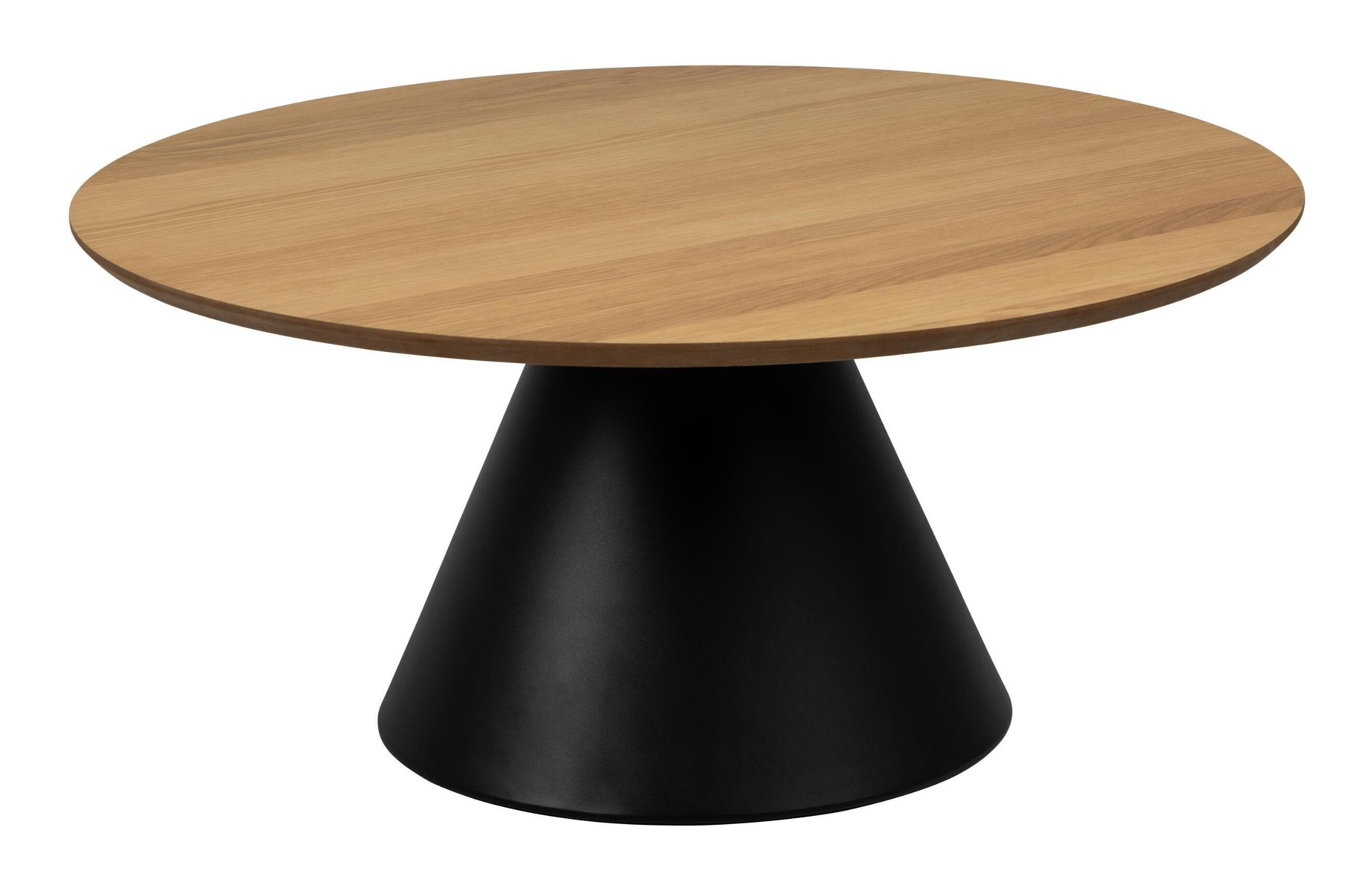 Bendt Ronde Salontafel Anemone Eiken, 85cm - Naturel