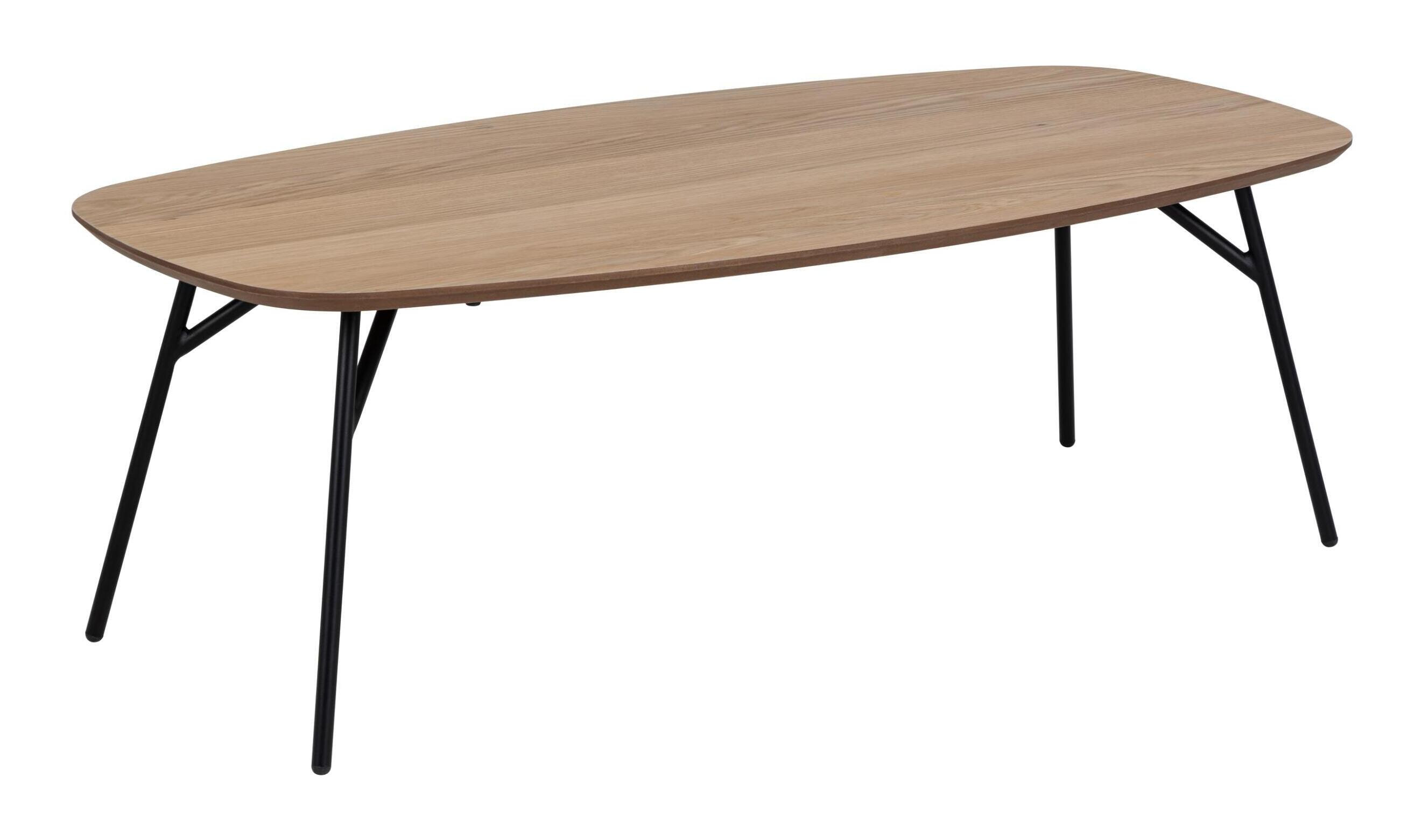 Bendt Deens Ovale Salontafel Kiyomi Eiken, 120 x 60cm - Naturel