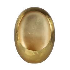 Decostar Theelichthouder Eggy goud XL - 