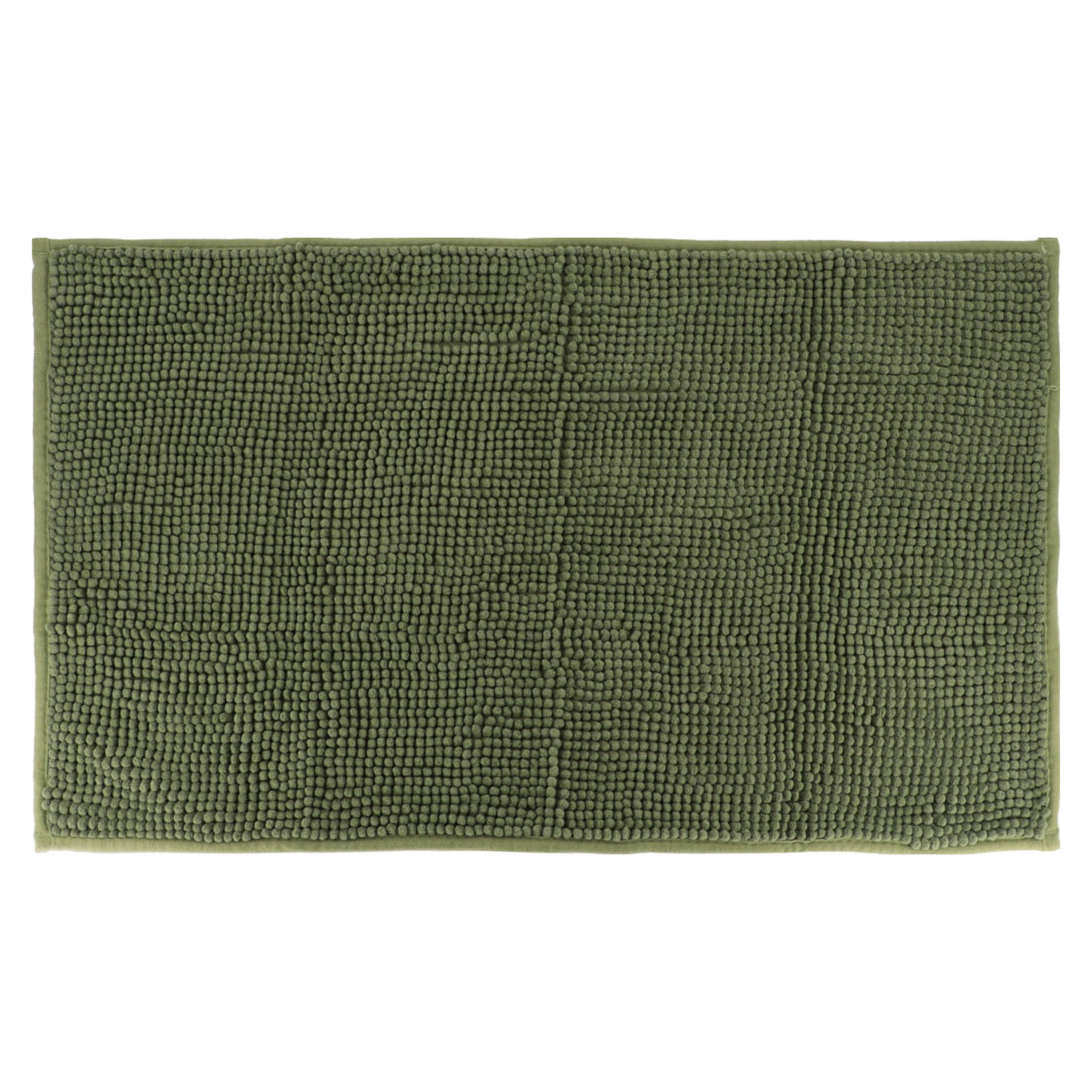 Tendance Badmat microfiber - absorberend - groen - 45 x 75 cm -