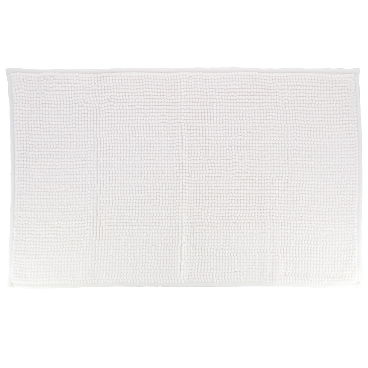 Tendance Badmat microfiber - absorberend - wit - 45 x 75 cm -