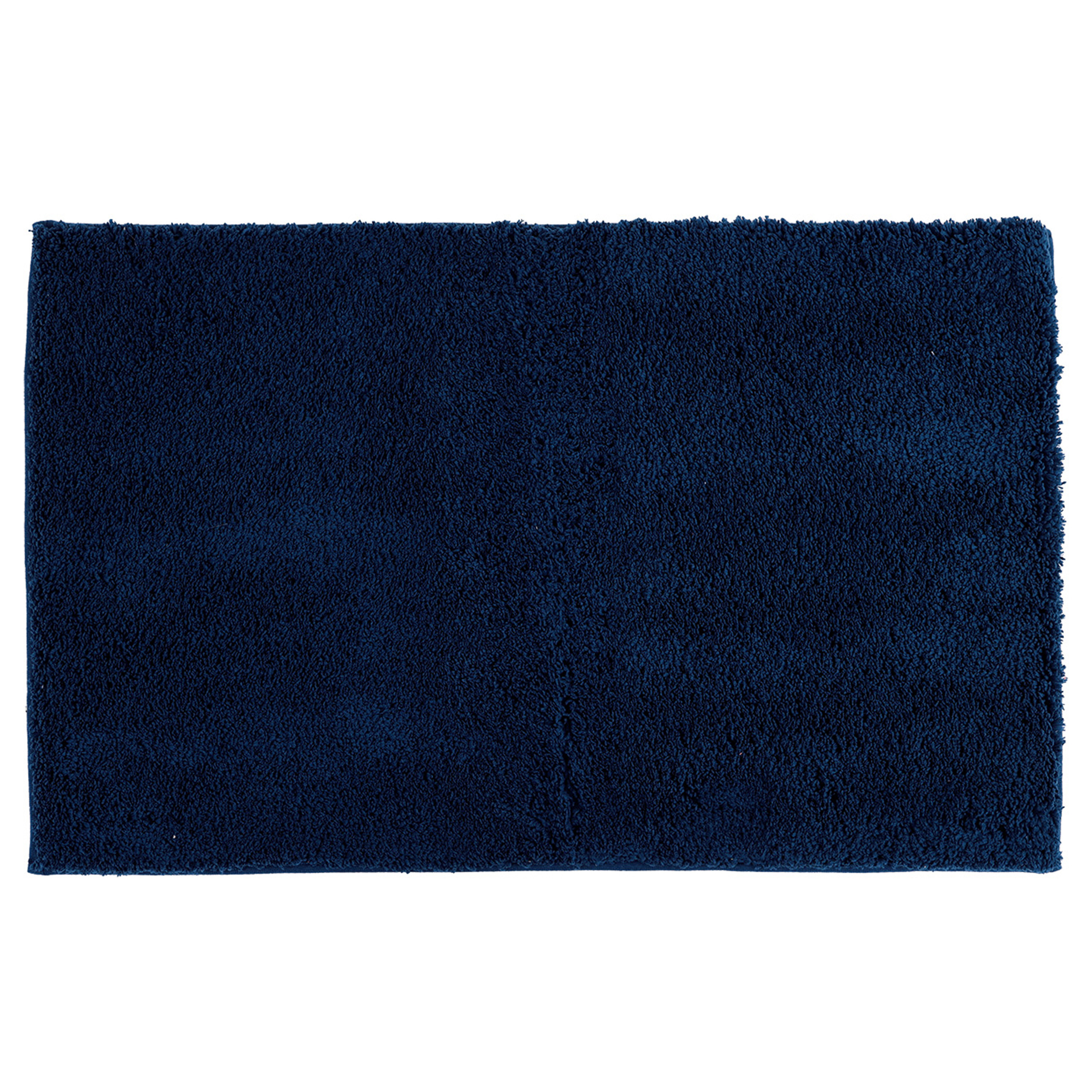 Tendance Badmat microfiber - absorberend - blauw - 50 x 80 cm -