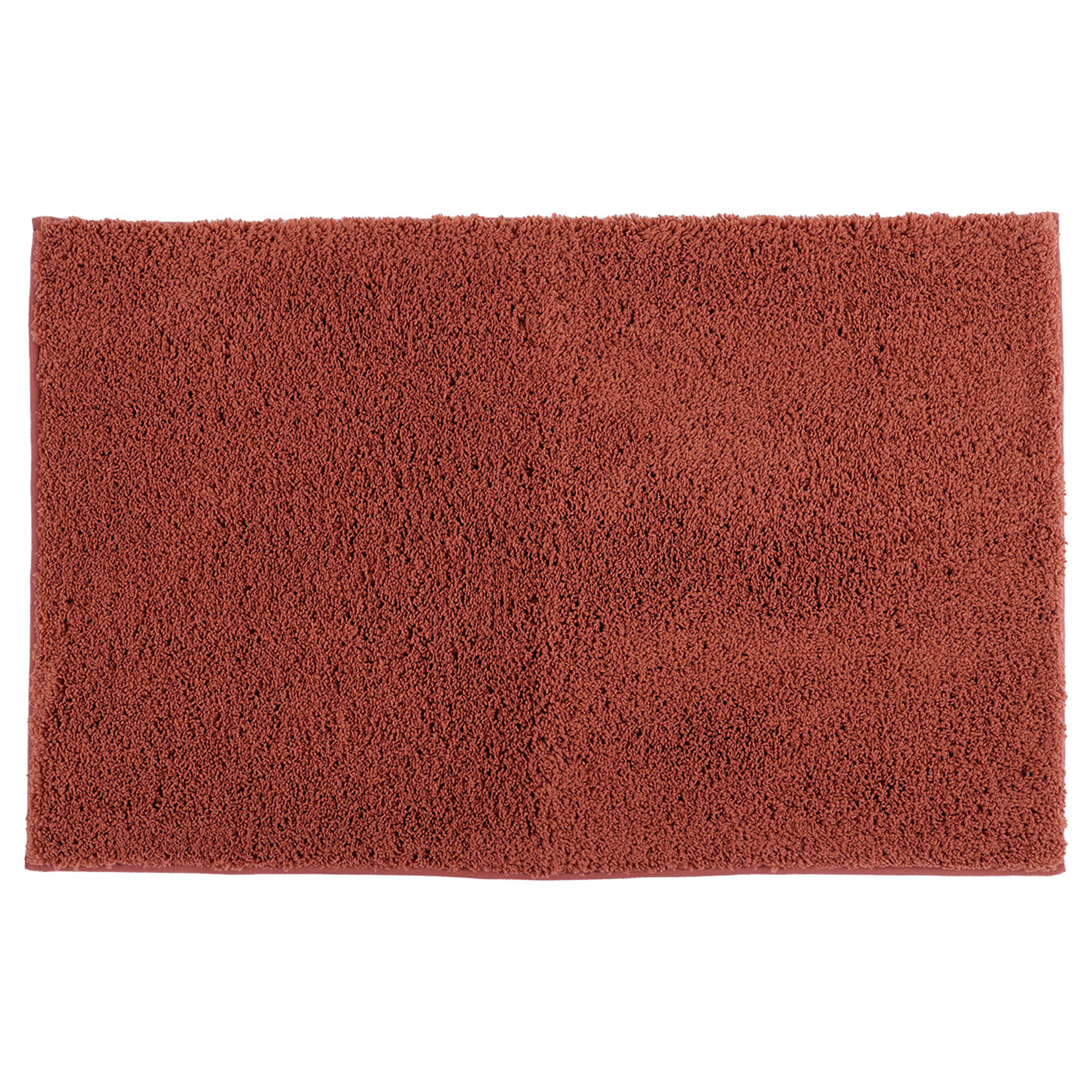 Tendance Badmat microfiber - absorberend - terracotta - 50 x 80cm -