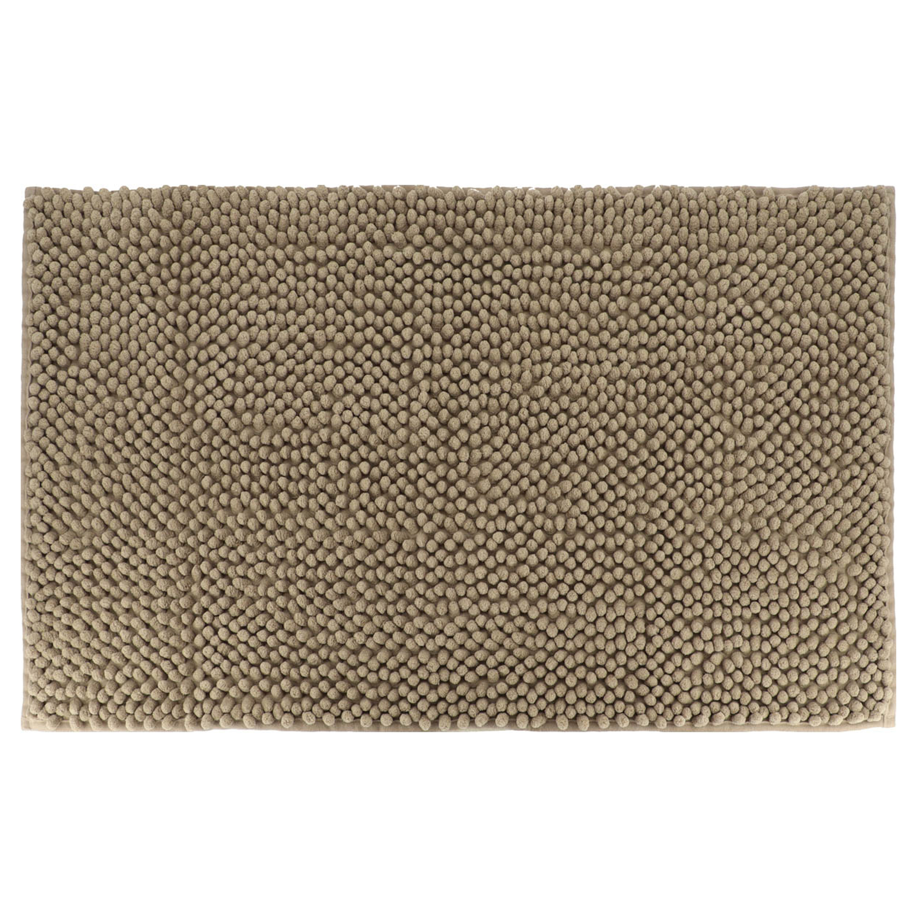 Tendance Badmat microfiber - absorberend - taupe - 50 x 80 cm -