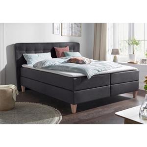 Home affaire Boxspring Ascola incl. topmatras, 5 breedten, 3 uitvoeringen, 2 hardheden