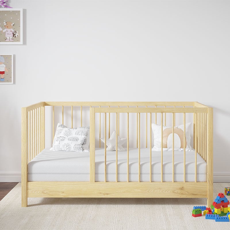 Dekbed Discounter Kindermatras Balou - 60x120 cm met Koudschuim HR40 Kern - Van  - Comfort: Medium - 