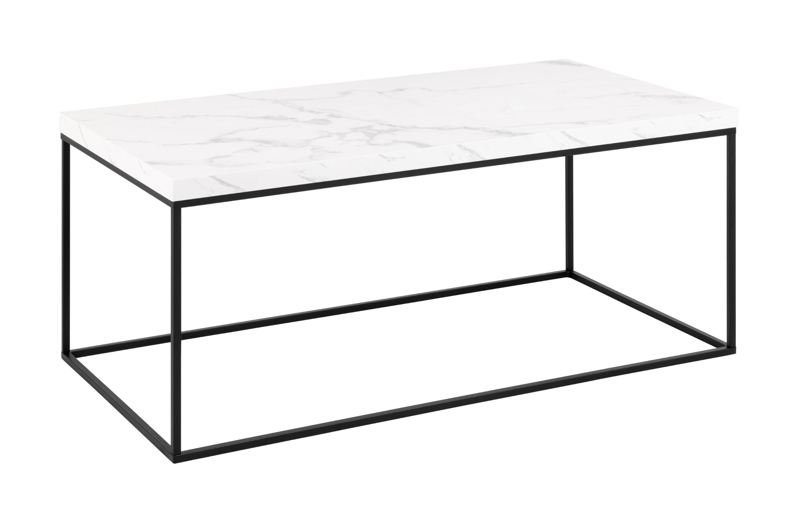 Bendt Salontafel Maresa Marmerlook, 110 x 55cm - Wit