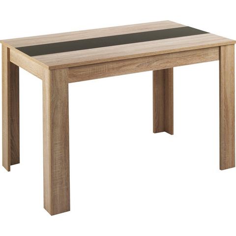 ByLIVING Eettafel Nori Breedte 120, 140 of 160 cm, middelste blad keerbaar