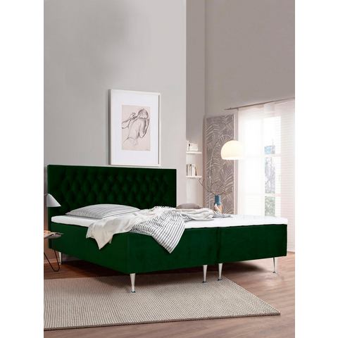 Places of Style Boxspring Exclusive incl. topmatras, 3 breedten, 3 hardheid-uitvoeringen