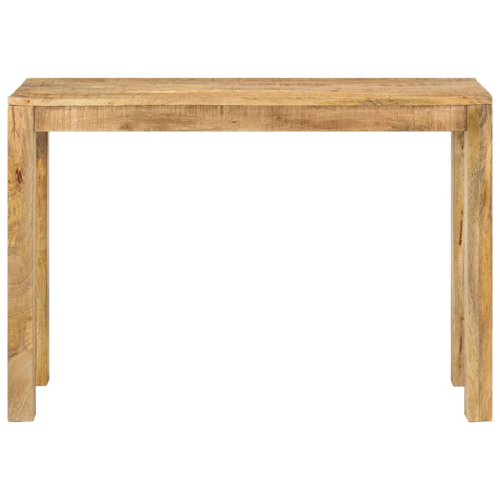 vidaXL Wandtafel 110x35x76 cm ruw mangohout