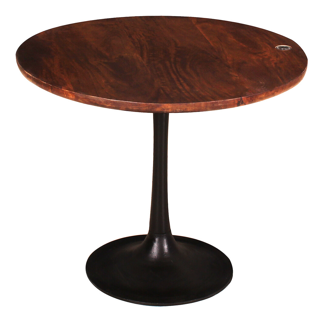 Tom Tailor Salontafel Chaz Mangohout, 60cm - Bruin - Rond