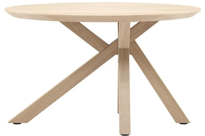 Cosenza eetkamertafel rond 130 cm - natural