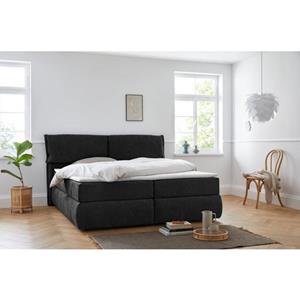 Andas Boxspring Jenson in 4 kleuren, 4 breedten, 3 matrassoorten in 2 hardheden, topmatras