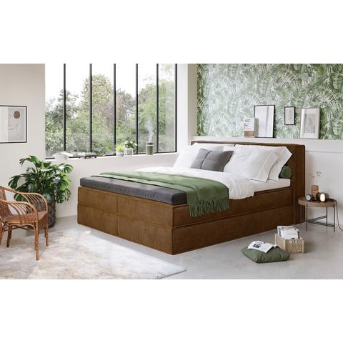 Home affaire Boxspring Sacy Boxbed incl. topmatras, 2 matrassen, hardheden H2, H3 en H4 naar keuze