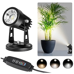 Light in the box led-spot licht usb-interface dimmen kleuraanpassing getimede spotlight warm licht wit licht neutraal licht projectielicht kamerplant verlichting decoratie sfeer licht plant landschap decoratie licht