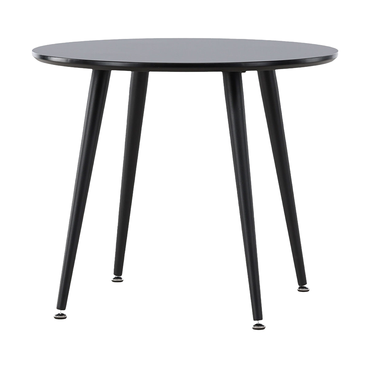 Nest living Bruno ronde kindertafel zwart – Ø 60 cm