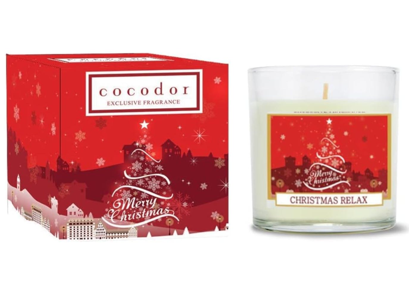 Cocodor Premium Candle Jar Christmas Relax 170 g