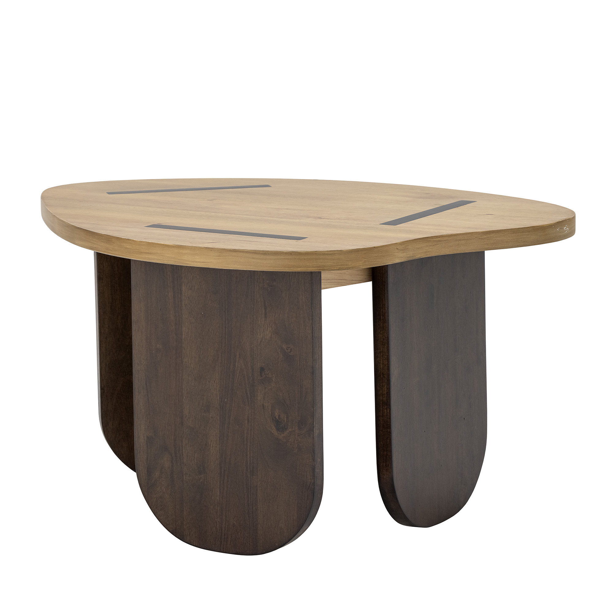 Bloomingville-collectie Cilas Salontafel Nature Rubberwood