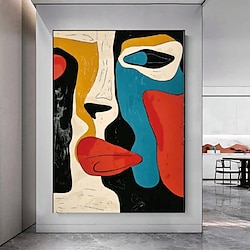 Light in the box handgemaakte pablo picasso vrouwen abstract canvas kunst schilderij pablo picasso stijl olieverfschilderij voor woonkamer slaapkamer woondecoratie wandkunst schilderij voor slaapkamer woonkamer