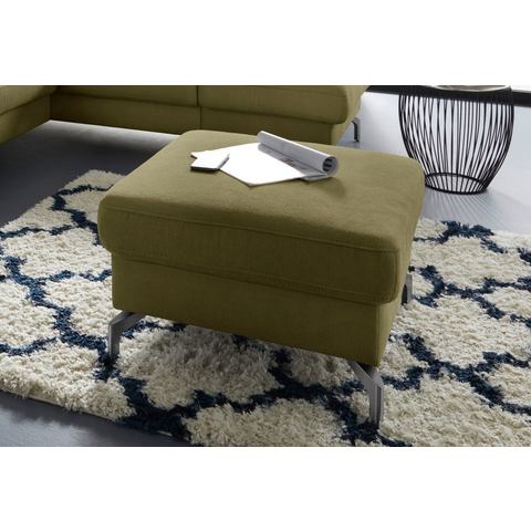 Sit&more Hocker Percy Poothoogte 15 cm, naar keuze met verschillende pootkleuren