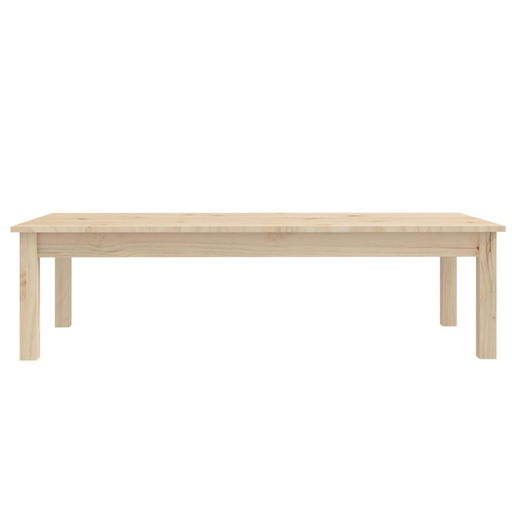 vidaXL Salontafel 110x50x30 cm massief grenenhout