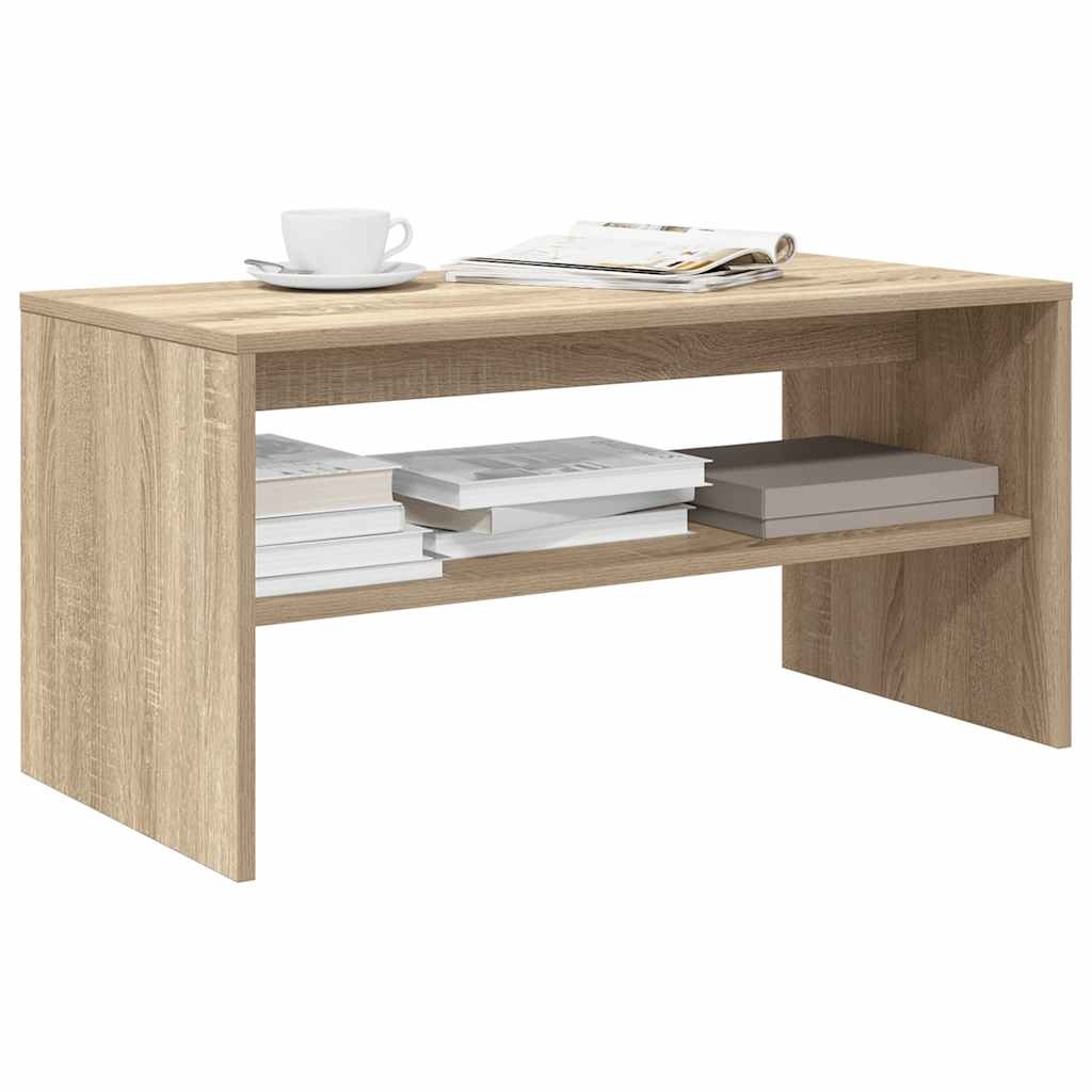 VidaXL Tv-meubel 80x40x40 cm bewerkt hout sonoma eikenkleurig